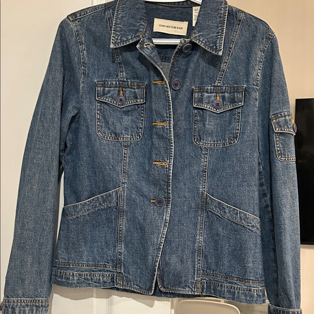 Jones New York Women's Indigo Denim  Jacket